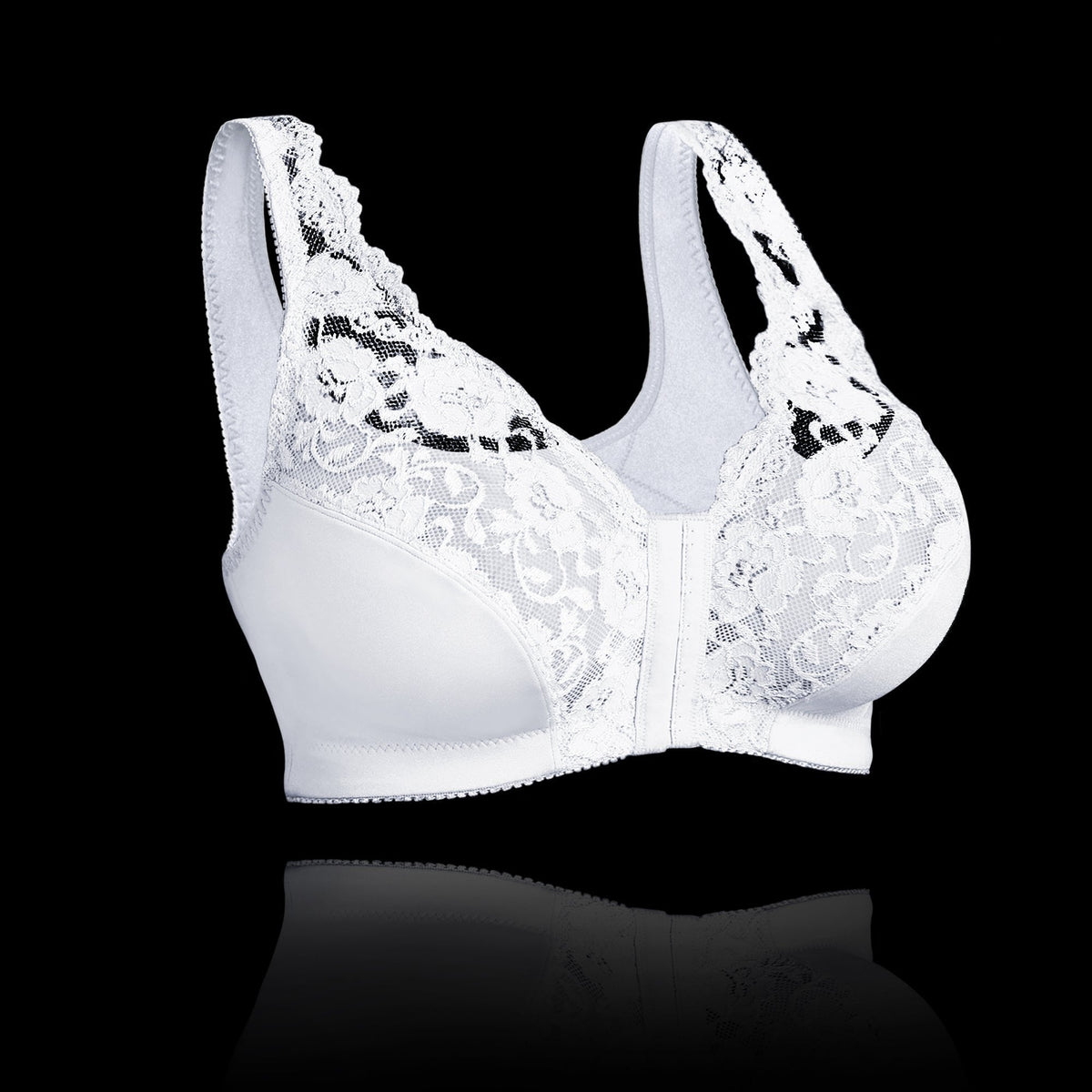🎁Acquista 1 e ricevi 1 in OMAGGIO🎁 - Reggiseno in pizzo elasticizzato con chiusura frontale